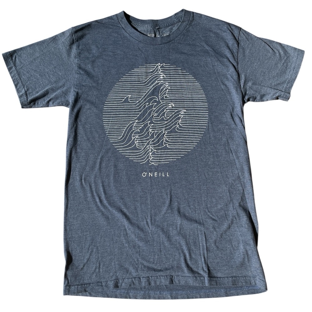 Men's O'Neill Linear Waves Surf Tshirt Size Small
